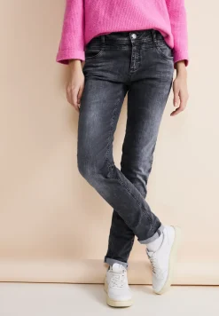 Grijze casual fit jeans