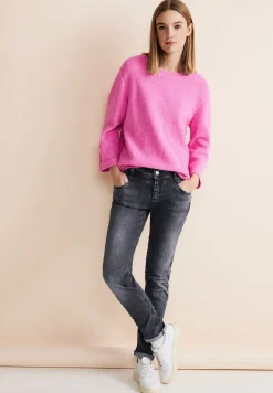 Grijze casual fit jeans