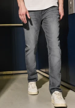Grijze regular fit jeans