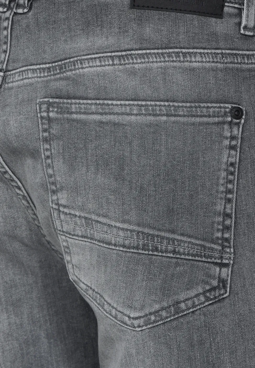 Grijze regular fit jeans