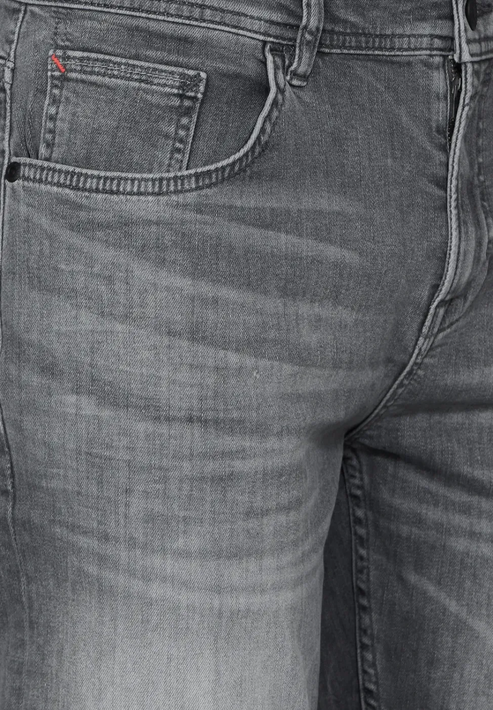 Grijze regular fit jeans
