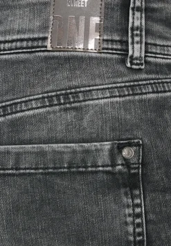 Grijze slim fit jeans