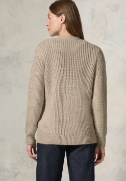 Grof gebreid vest