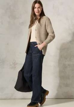 Grof gebreid vest