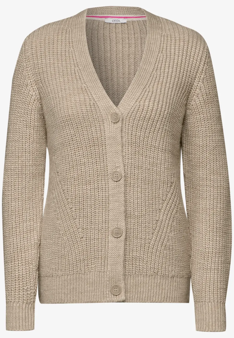 Grof gebreid vest