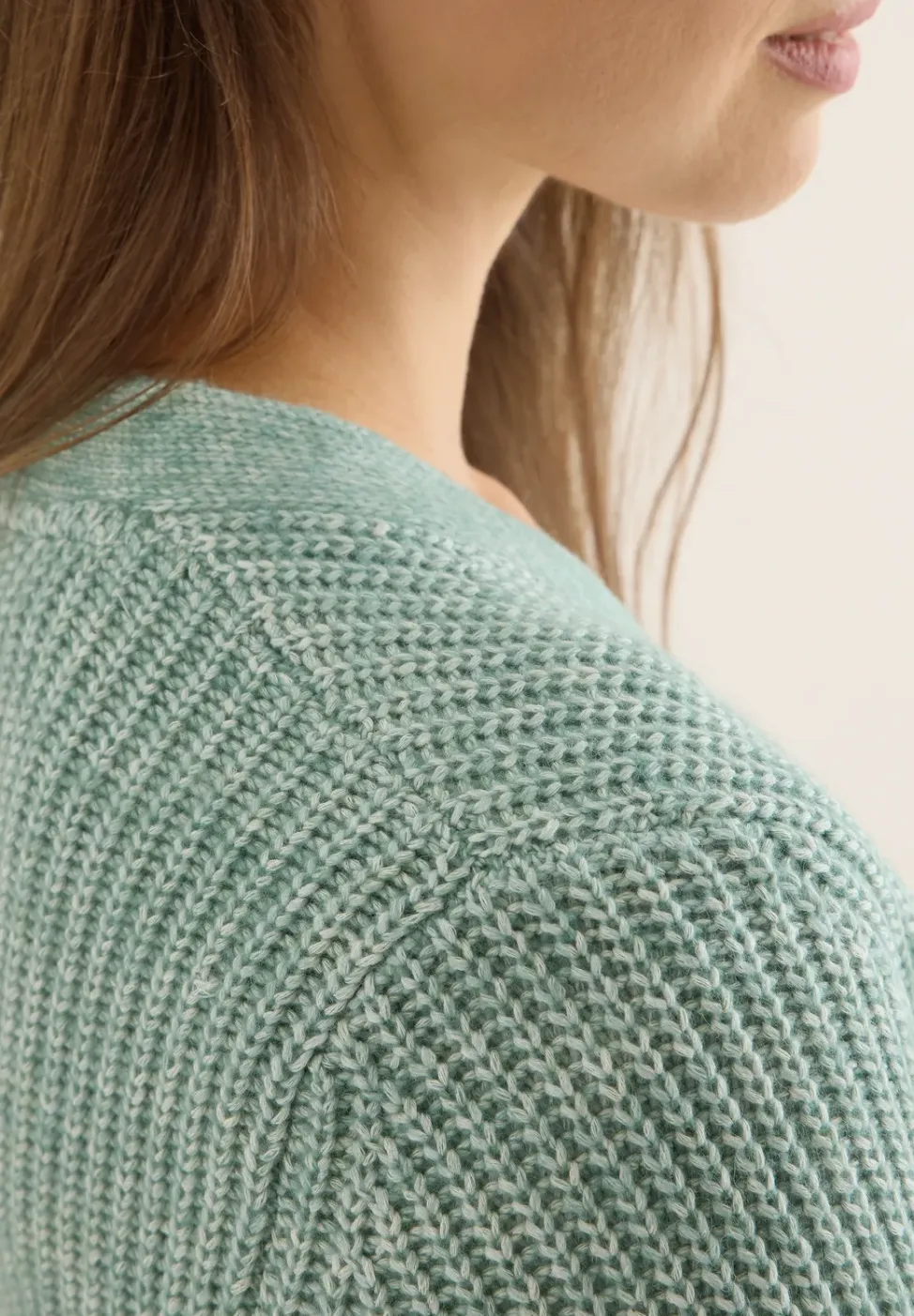 Grof gemêleerd vest