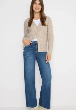 Grof gemêleerd vest