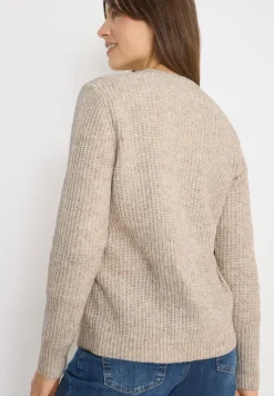 Grof gemêleerd vest