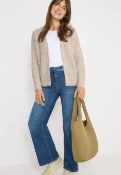 Grof gemêleerd vest