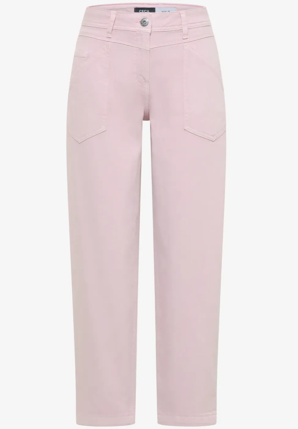 High Waist Barrel Leg Jeans in Loose Fit