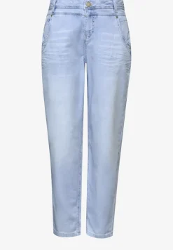 High Waist Barrel Leg Jeans in Loose Fit
