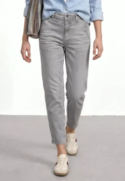 High Waist Barrel Leg Jeans in Loose Fit