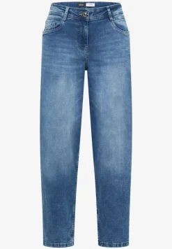 High Waist Barrel Leg Jeans in Loose Fit