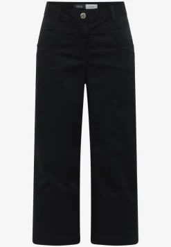 High Waist broek met uitlopende pijpen in Loose Fit