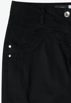 High Waist broek met uitlopende pijpen in Loose Fit