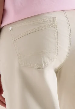 High Waist broek met uitlopende pijpen in Loose Fit