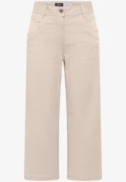 High Waist broek met uitlopende pijpen in Loose Fit