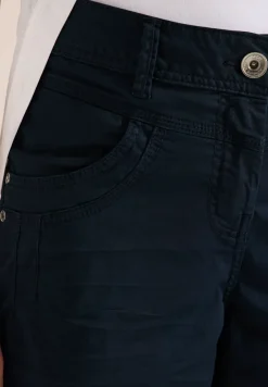 High Waist broek met uitlopende pijpen in Loose Fit
