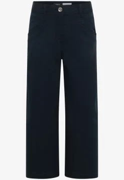 High Waist broek met uitlopende pijpen in Loose Fit