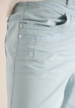 High Waist broek met uitlopende pijpen in Loose Fit
