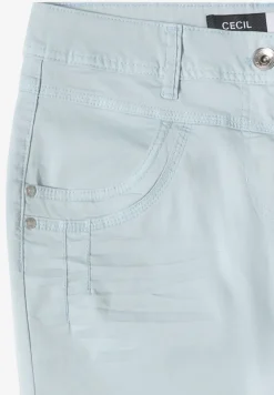 High Waist broek met uitlopende pijpen in Loose Fit