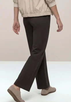 High Waist broek met wijde pijpen in Loose Fit