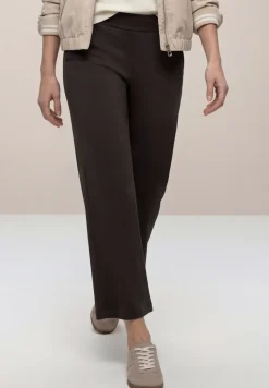 High Waist broek met wijde pijpen in Loose Fit