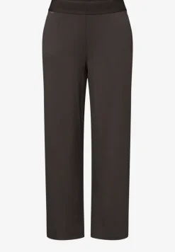 High Waist broek met wijde pijpen in Loose Fit
