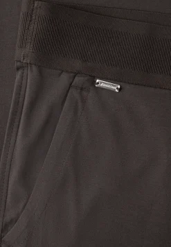 High Waist broek met wijde pijpen in Loose Fit