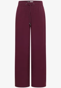 High Waist broek met wijde pijpen in Loose Fit