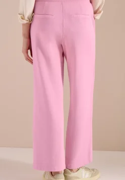 High Waist broek met wijde pijpen in Loose Fit
