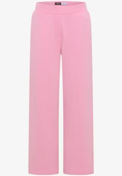 High Waist broek met wijde pijpen in Loose Fit