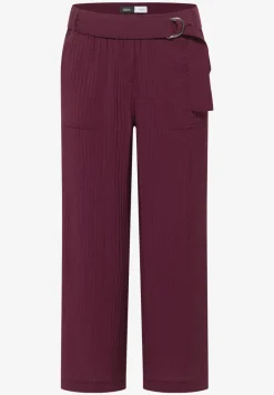 High Waist broek met wijde pijpen in Loose Fit