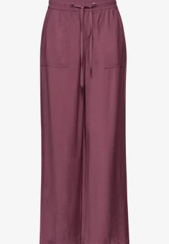 High Waist broek met wijde pijpen in Loose Fit