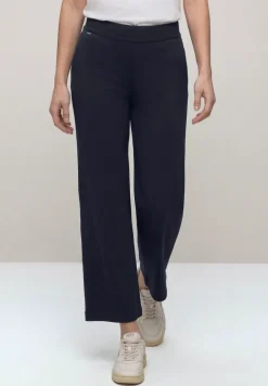High Waist broek met wijde pijpen in Loose Fit
