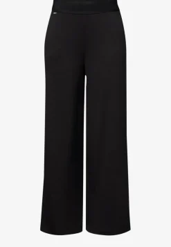 High Waist broek met wijde pijpen in Loose Fit