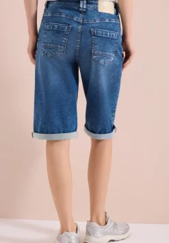 High Waist denim shorts in een Loose Fit