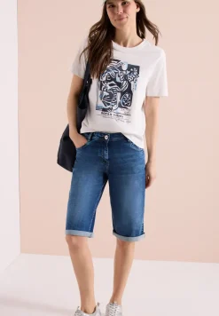 High Waist denim shorts in een Loose Fit