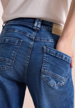 High Waist denim shorts in een Loose Fit