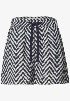 High Waist shorts in Loose Fit met print