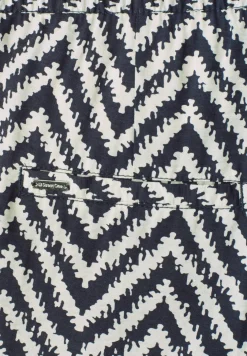 High Waist shorts in Loose Fit met print