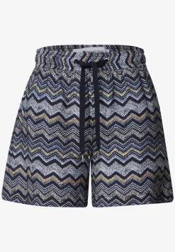 High Waist shorts in Loose Fit met print