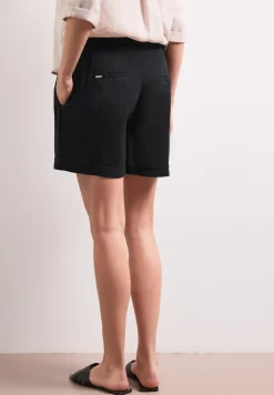 High Waist shorts met paperbag tailleband
