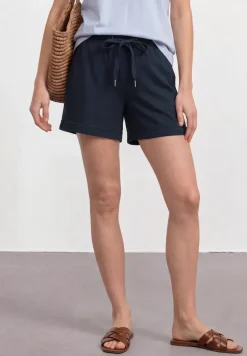 High Waist shorts met paperbag tailleband