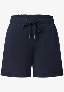 High Waist shorts met paperbag tailleband