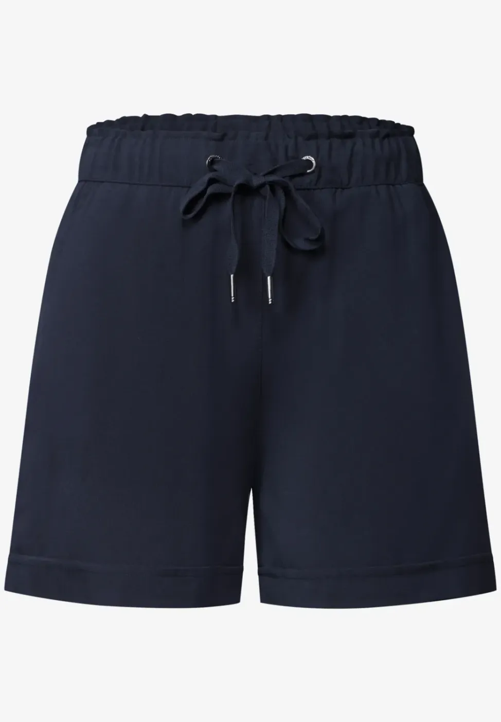 High Waist shorts met paperbag tailleband