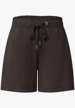 High Waist shorts met paperbag tailleband