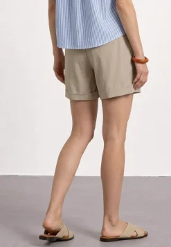 High Waist shorts met paperbag tailleband