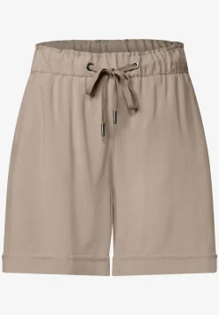 High Waist shorts met paperbag tailleband
