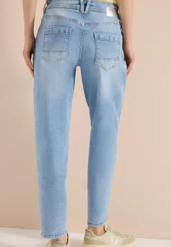 High Waist Barrel Leg Jeans in Loose Fit